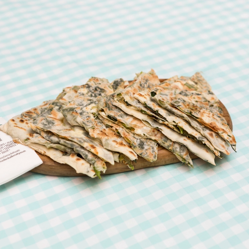 Spinach and Cheese Stuffed Gozleme